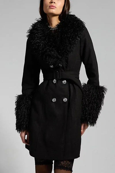 Sparkl Iconic   Trench In Black