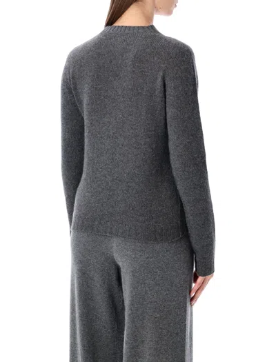 Fabiana Filippi Sequin-embellished Cashmere Sweater In Gray
