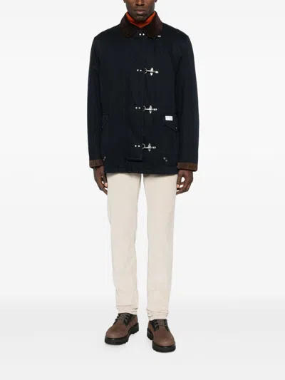 Fay 4 Hooks Jacket In Black