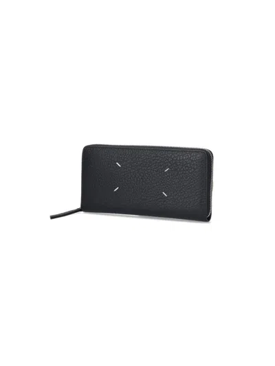 Maison Margiela Four Stitches Wallet In Black