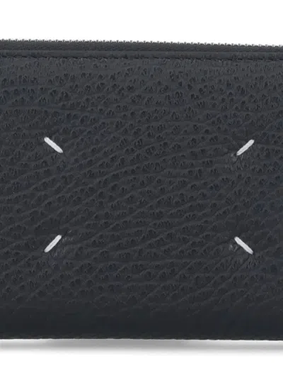 Maison Margiela Four Stitches Wallet In Black