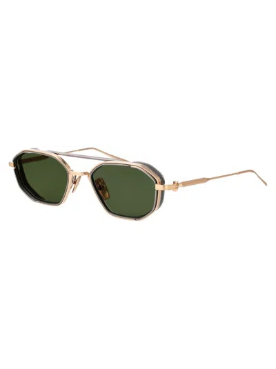Akoni Sunglasses In Gold