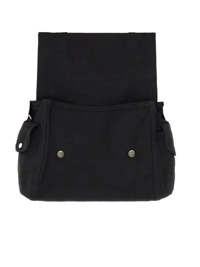 Apc A.p.c. Men Shoulder Bag With Logo In Black