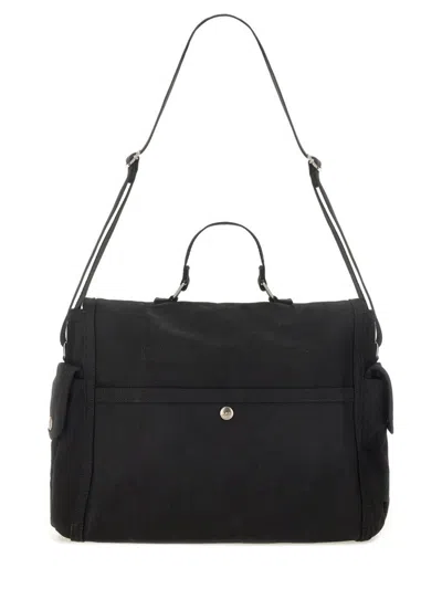 Apc A.p.c. Men Shoulder Bag With Logo In Black