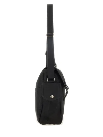 Apc A.p.c. Men Shoulder Bag With Logo In Black