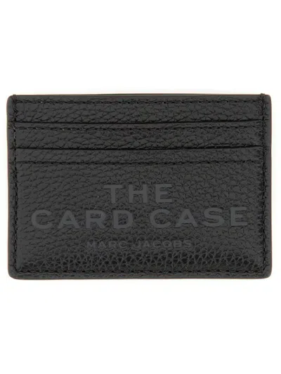 Marc Jacobs Card Holder With Logo In Black