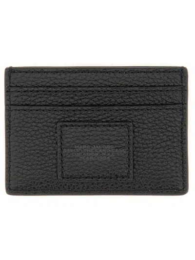 Marc Jacobs Card Holder With Logo In Black