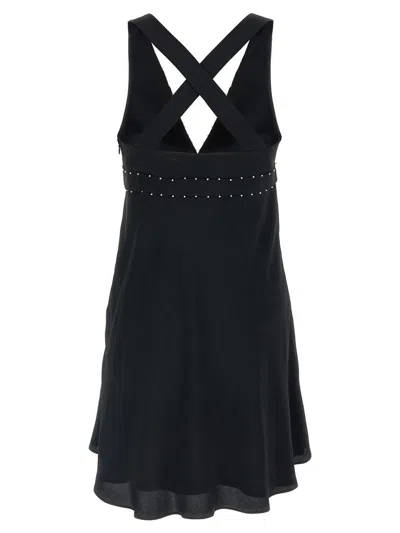 Giovanni Bedin Pearl Dress In Black