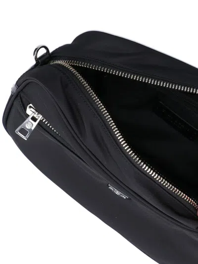 Tory Burch Virginia Logo Plaque Crossbody Bag In Black