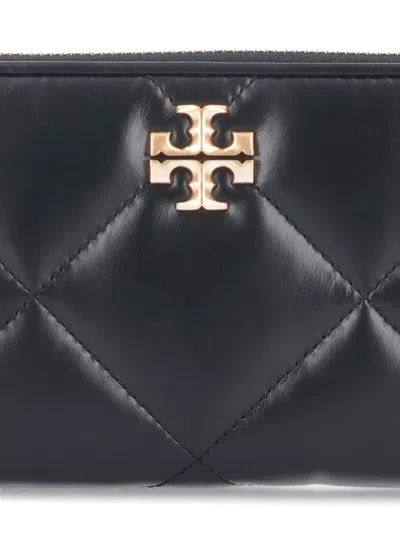 Tory Burch Kira Continental Zip Wallet In Blue