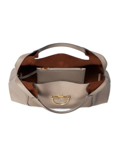 Gucci Softbit Maxi Shoulder Bag In Brown
