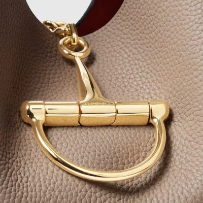 Gucci Softbit Maxi Shoulder Bag In Brown