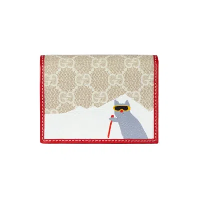 Gucci Printed Gg Small Wallet In Multi