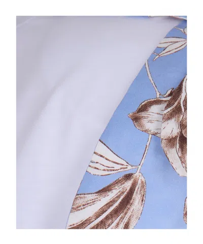 Liu •jo T-shirt Bianca Con Inserti Floreali In White