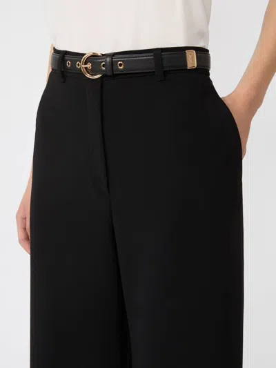 Max Mara Studio Mstamico Trouser Black In Black