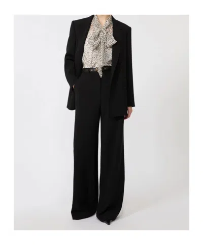 Max Mara Studio Mstamico Trouser Black In Black