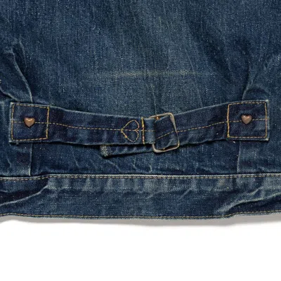 Human Made Denim Work Jacket Future In Blue