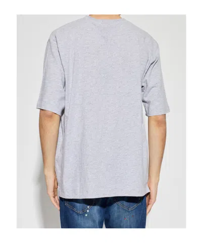 Dsquared2 Logo-detail T-shirt In Silver