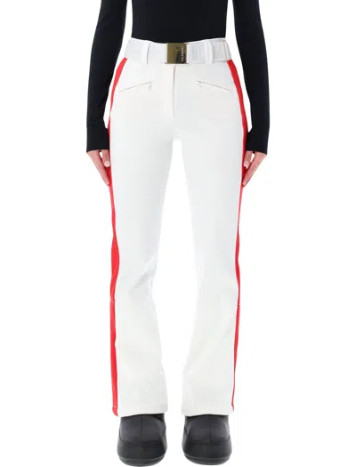 Goldbergh Roccia White Softshell Ski Pants In White