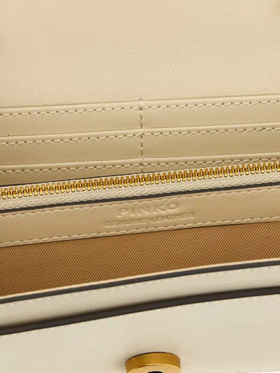 Pinko Love Simply Wallet On Chain In Neutral