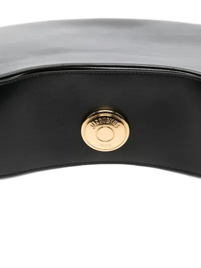 Jacquemus Black The Ovalo Hobo Bag
