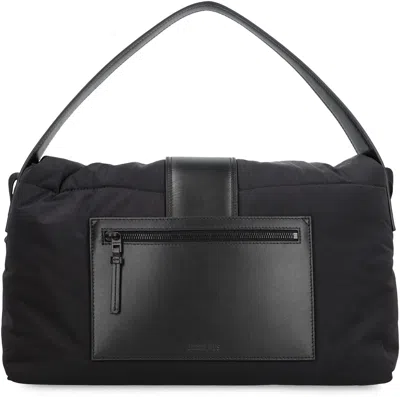 Jacquemus Le Bambino Nylon Messenger Bag In Black