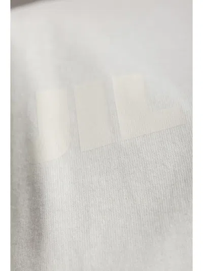 Jil Sander Women White Cotton T-shirt In Gray