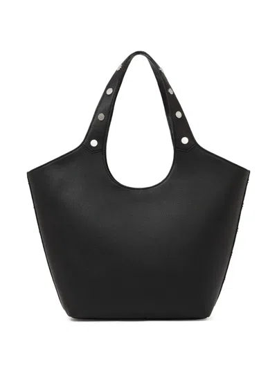Karl Lagerfeld Marais Md Tote In Black