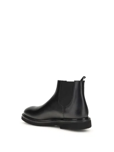 Premiata Chelsea Ankle Boots In Black