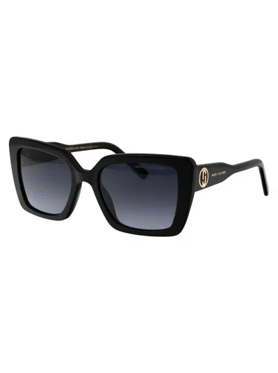 Marc Jacobs Sunglasses In Black