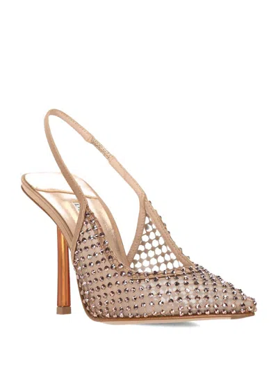 Le Silla 100mm Embellished Slingback Sandals In Multi