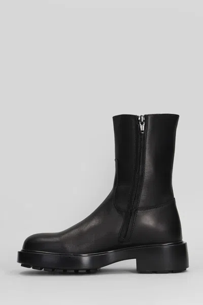 Copenhagen Cph 443 Low Heels Ankle Boots In Black