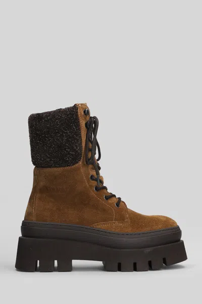Copenhagen Cph 692 Combat Boots In Brown
