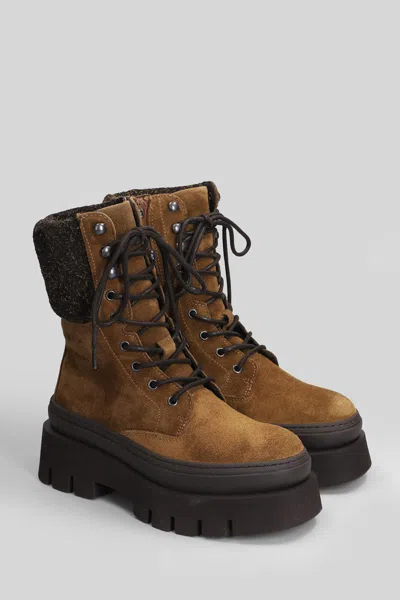 Copenhagen Cph 692 Combat Boots In Brown