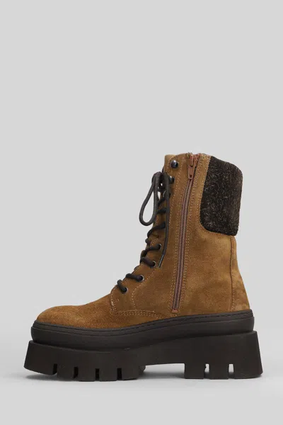 Copenhagen Cph 692 Combat Boots In Brown
