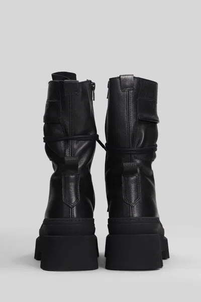 Copenhagen Cph 691 Combat Boots In Black
