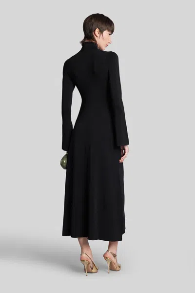 Cult Gaia Santo Long Dress In Black