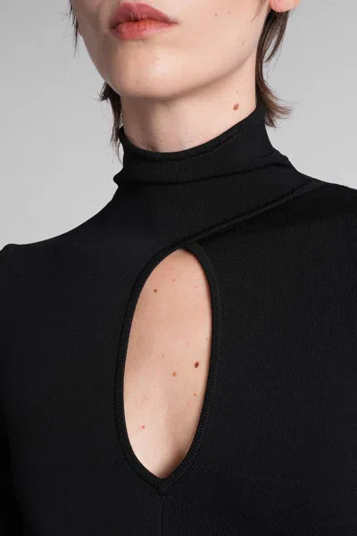 Cult Gaia Santo Long Dress In Black