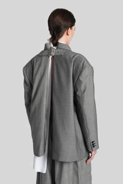 Comme Des Garçons Blazer In Gray