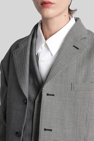 Comme Des Garçons Blazer In Gray