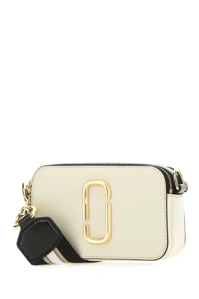Marc Jacobs Two-tone Leather The Snapshot Crossbody Bag In Multi