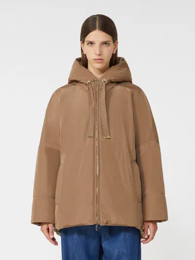 Max Mara The Cube Desiderio Quilted Jacket Camel In Neutral