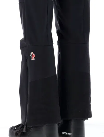 Moncler Grenoble Technical Poplin Ski Trousers In Black