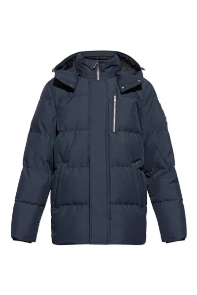 Moose Knuckles Everest 3q Down Coat In Blue