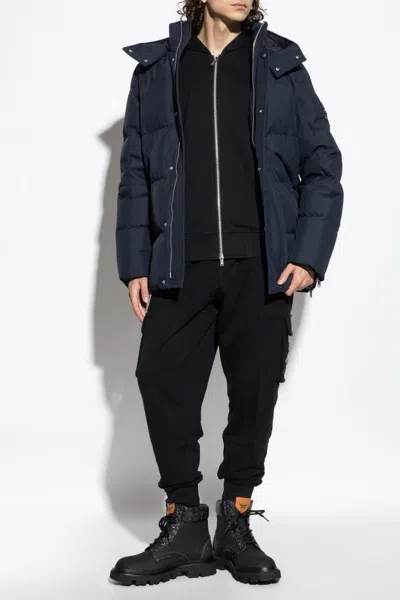 Moose Knuckles Everest 3q Down Coat In Blue