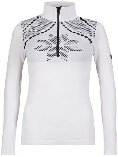 Newland Women White Polypropylene Blend Sweater