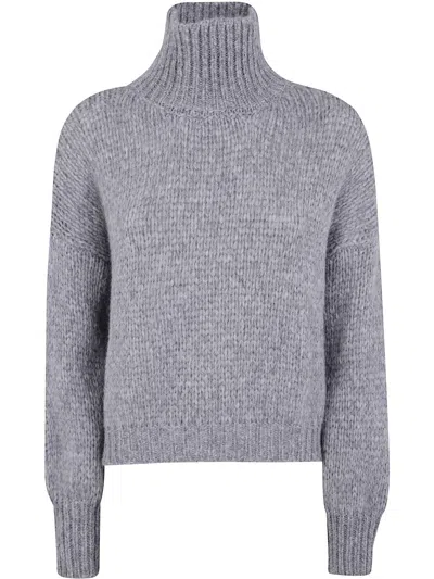 Nuur Long Sleeves Pullover In Gray
