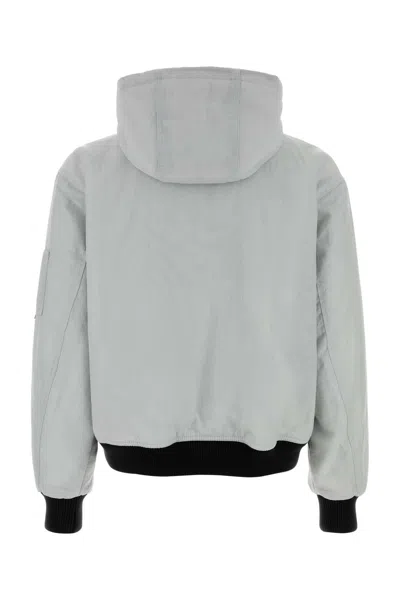 Refrigiwear Ice Nylon Corby Bomber Jacket In Gray