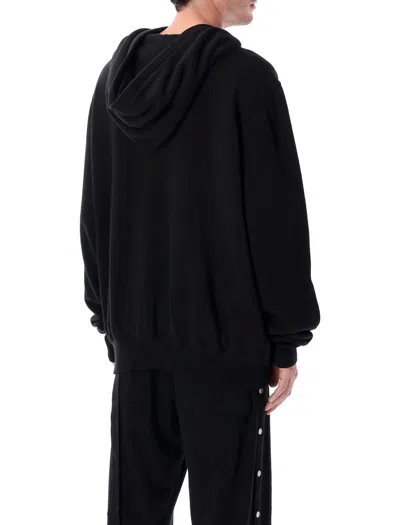 Rick Owens Drkshdw Oversized Hoodie In Black