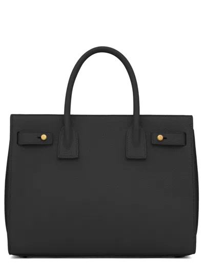 Saint Laurent Baby Sac De Jour Tote Bag In Black